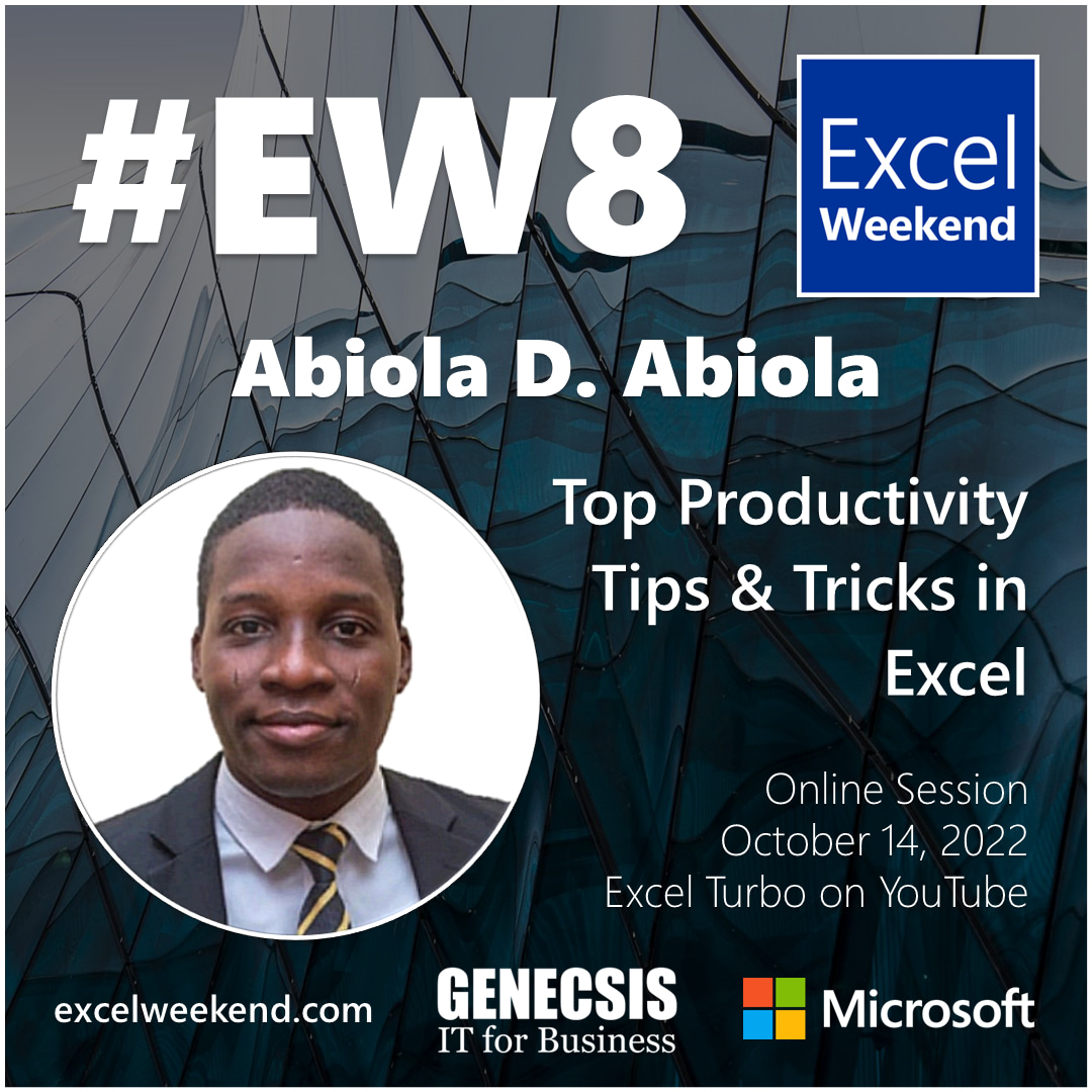 Abiola D. Abiola, Microsoft MVP - Tips and Tricks with Office Online