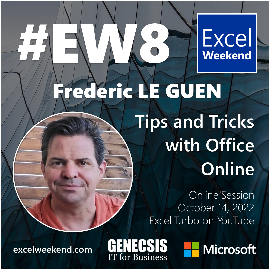 Frederic LE GUEN, Microsoft MVP - Tips and Tricks with Office Online