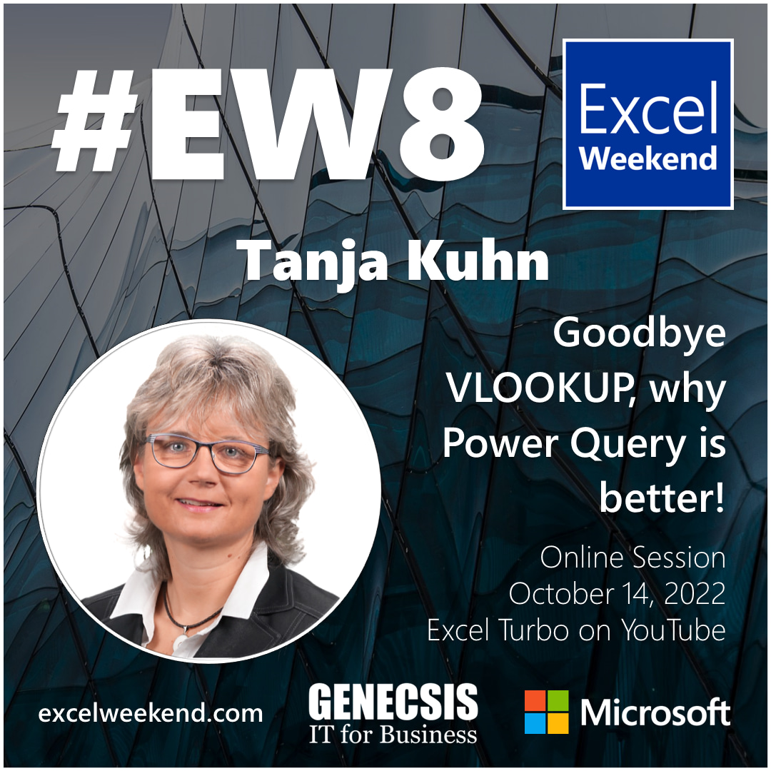 Tanja Kuhn, LinkedIn Learning Instructor - Goodbye VLOOKUP, why Power Query is better!